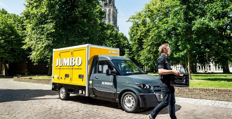 Ook Jumbo Supermarkten gaat boodschappen elektrisch bezorgen