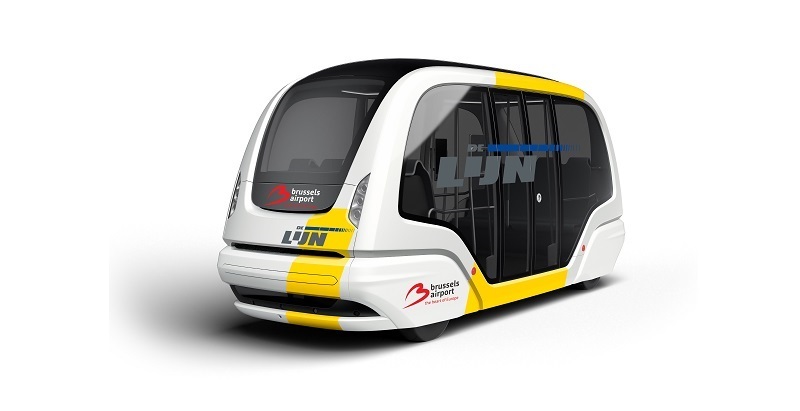 Foto van de week | Brussels Airport en De Lijn starten proefproject met zelfrijdende elektrische bus