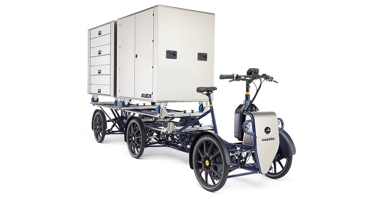Foto van de week | Gazelle lanceert elektrische vrachtfiets D10 e-cargo