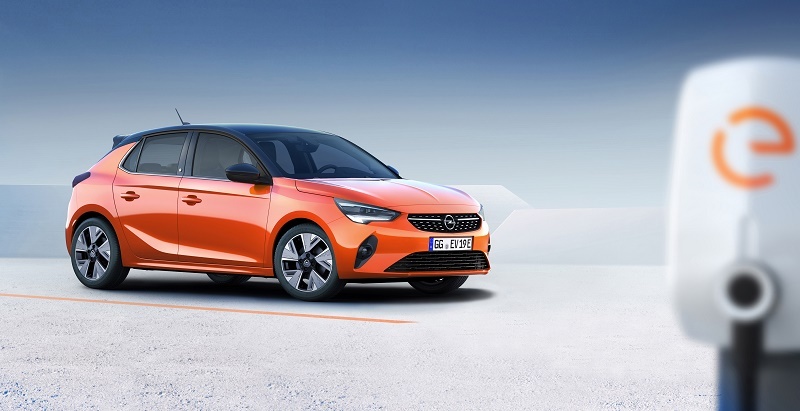 Opel start in maart met uitlevering eerste exemplaren elektrische Corsa-e