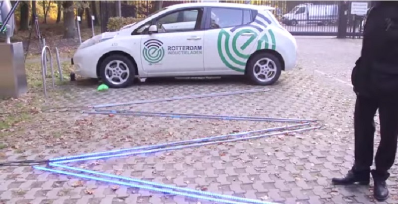 Video van de week | Rotterdam start proef draadloos laden elektrische voertuigen